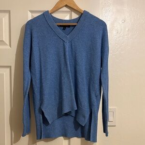 Banana Republic Blue V-Neck Sweater